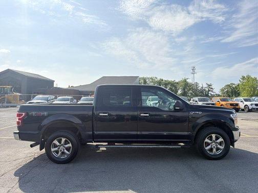 Shadow Black 2018 Ford F-150 XLT