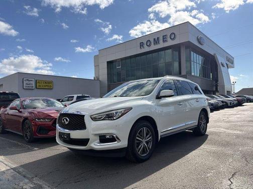 Majestic White 2020 INFINITI QX60 Luxe