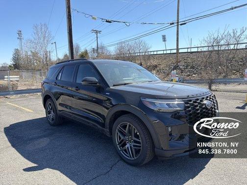 Agate Black Metallic 2026 Ford Explorer ST-Line