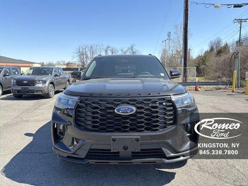 Agate Black Metallic 2026 Ford Explorer ST-Line