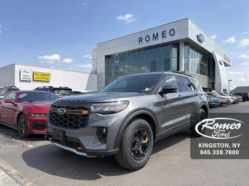 Carbonized Gray Metallic 2026 Ford Explorer Tremor