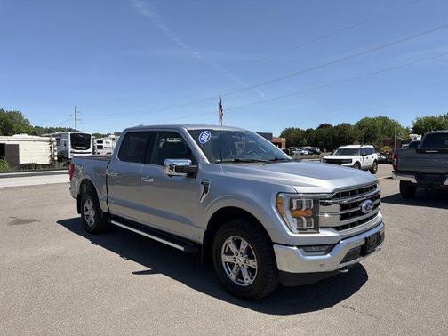 Silver Metallic 2021 Ford F-150 Lariat