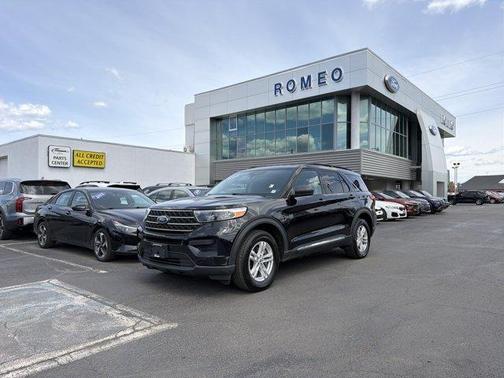 Black Metallic 2023 Ford Explorer XLT