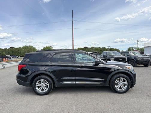Black Metallic 2023 Ford Explorer XLT