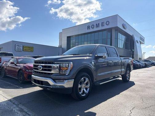 Gray 2023 Ford F-150 Lariat