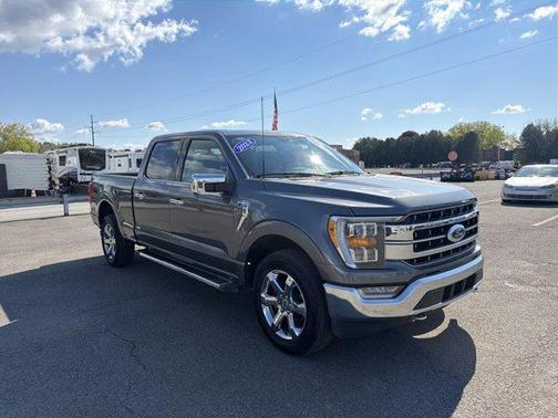 Gray 2023 Ford F-150 Lariat
