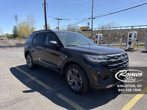 Agate Black Metallic 2026 Ford Explorer Active