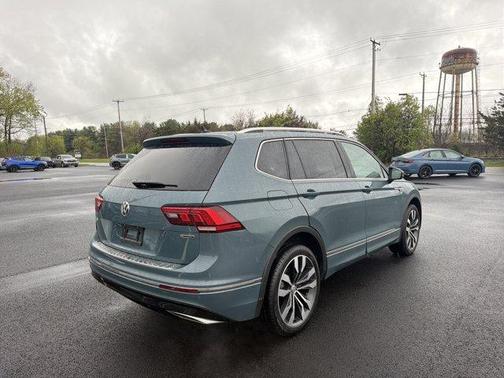 Stone Blue 2021 Volkswagen Tiguan 2.0T SEL Premium R-Line