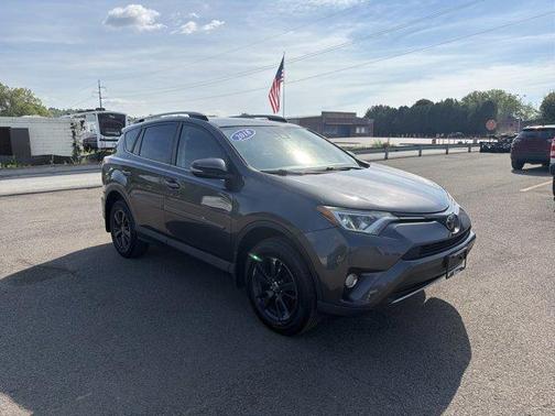 Gray 2018 Toyota RAV4 XLE