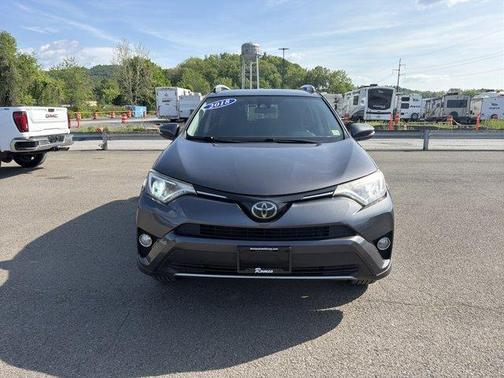 Gray 2018 Toyota RAV4 XLE