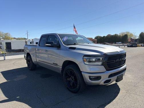 Billet Silver Metallic Clearcoat 2021 RAM 1500 Big Horn