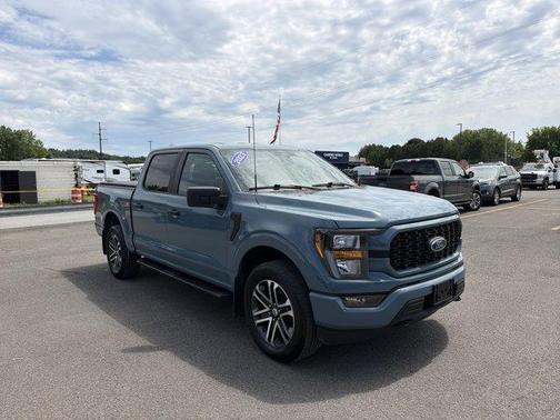 Blue 2023 Ford F-150 XL