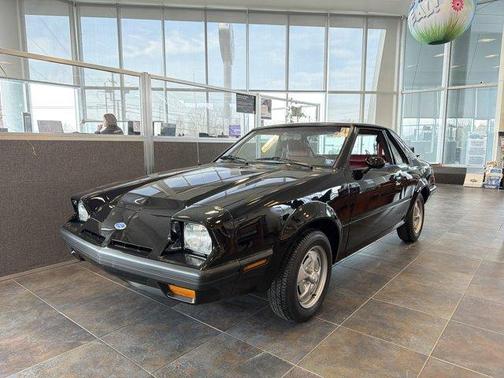 Black 1982 Ford Escort Sport