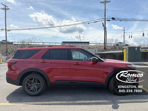 Rapid Red Metallic Tinted Clearcoat 2026 Ford Explorer ST