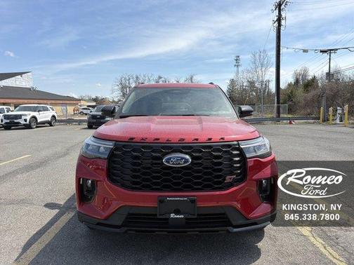 Rapid Red Metallic Tinted Clearcoat 2026 Ford Explorer ST