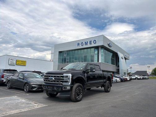 Black Metallic 2024 Ford F-250 Platinum