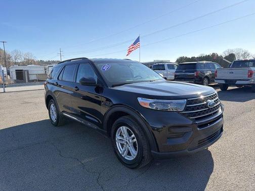 Agate Black Metallic 2023 Ford Explorer XLT