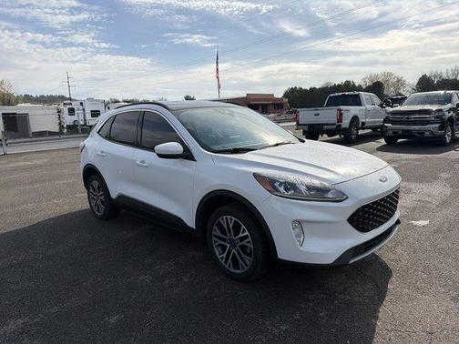 White Metallic 2020 Ford Escape SEL