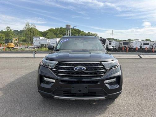Black Metallic 2023 Ford Explorer XLT