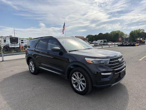 Black Metallic 2023 Ford Explorer XLT