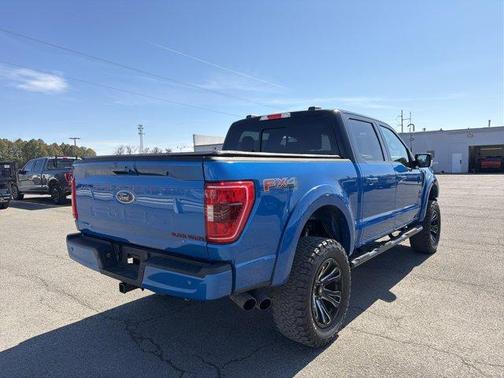 Blue 2021 Ford F-150 WIDOW