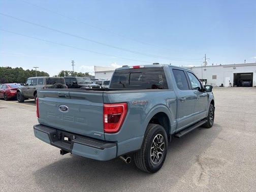 Blue 2023 Ford F-150 XLT