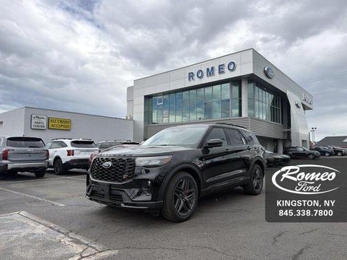 Agate Black Metallic 2026 Ford Explorer ST