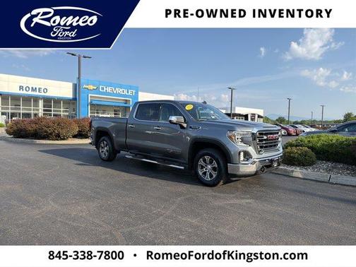 Satin Steel Metallic 2020 GMC Sierra 1500 SLT