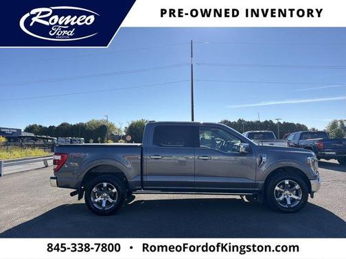 Gray Metallic 2022 Ford F-150 Lariat