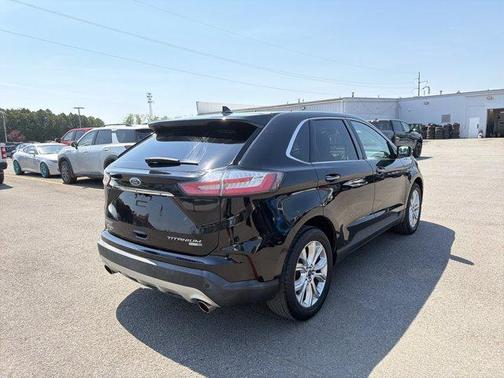 Black 2020 Ford Edge Titanium