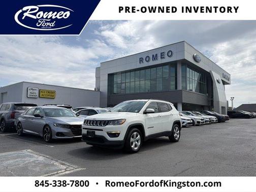 White Clearcoat 2018 Jeep Compass Latitude