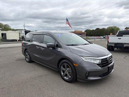 Pacific Pewter Metallic 2021 Honda Odyssey EX