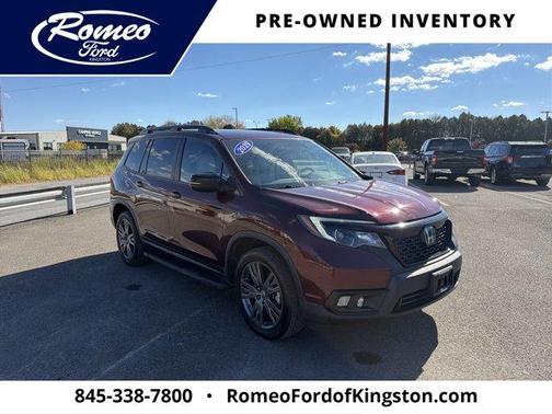 Red 2019 Honda Passport EX-L