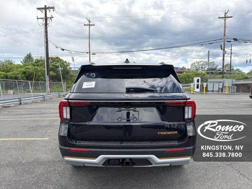 Agate Black Metallic 2026 Ford Explorer Tremor