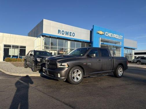 Granite Crystal Clearcoat Metallic 2017 RAM 1500 Sport