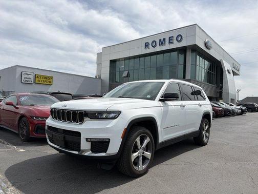 Bright White Clearcoat 2021 Jeep Grand Cherokee L Limited