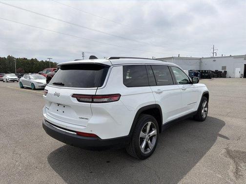 Bright White Clearcoat 2021 Jeep Grand Cherokee L Limited