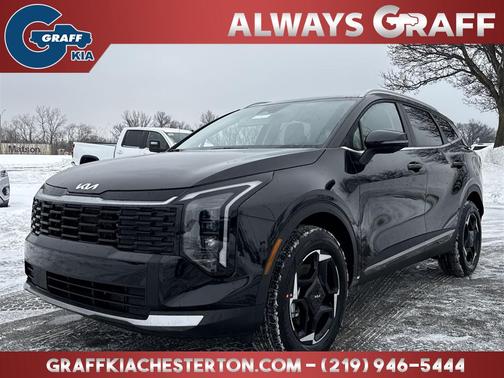 Fusion Black 2026 Kia Sportage Hybrid EX SUV