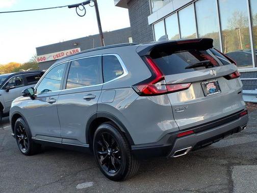 Gray 2024 Honda CR-V Hybrid Sport AWD