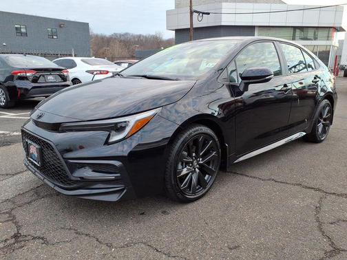 Midnight Black Metallic 2023 Toyota Corolla SE