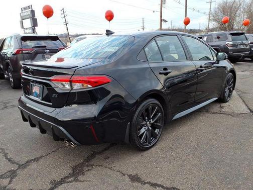 Midnight Black Metallic 2023 Toyota Corolla SE