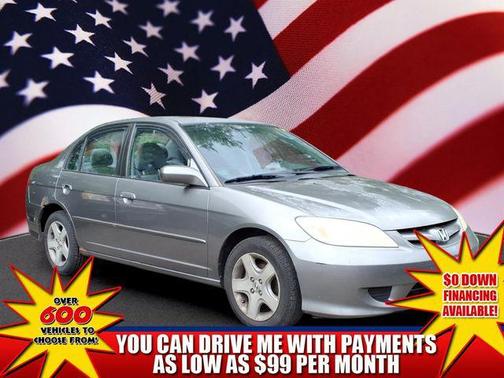 Gray 2004 Honda Civic EX