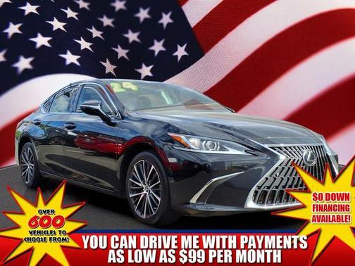 Black 2024 Lexus ES 250 Base