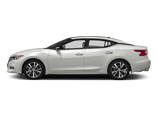 Pearl White 2017 Nissan Maxima 3.5 Platinum