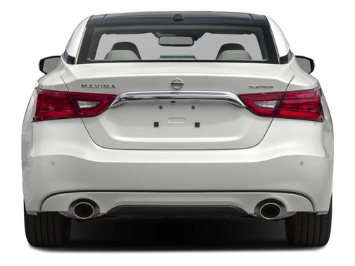 Pearl White 2017 Nissan Maxima 3.5 Platinum