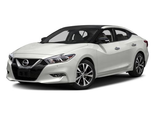Pearl White 2017 Nissan Maxima 3.5 Platinum