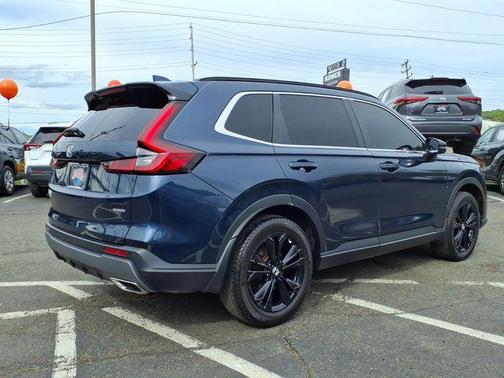 Blue 2023 Honda CR-V Hybrid Sport Touring AWD