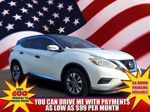 Pearl White 2016 Nissan Murano S