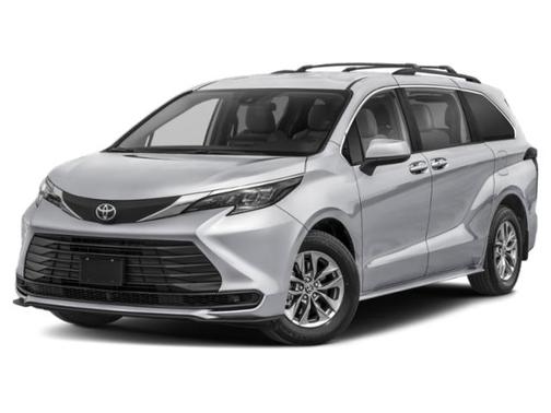 Celestial Silver Metallic 2025 Toyota Sienna LE