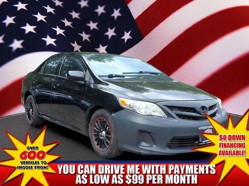 Black Sand Pearl 2011 Toyota Corolla LE